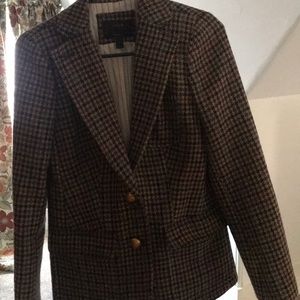 Stunning J. Crew Rhodes houndstooth blazer, sz 2